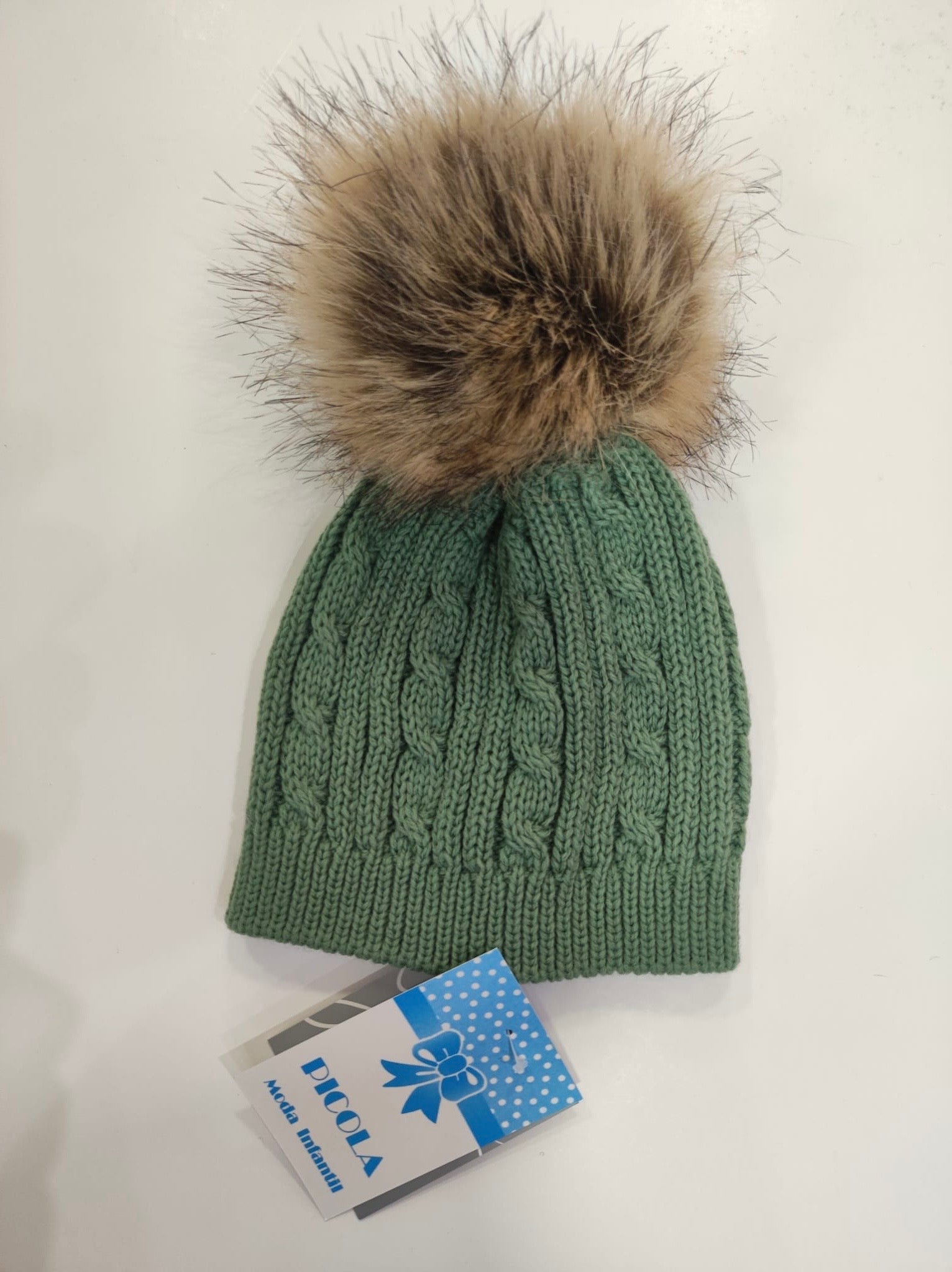 Gorro Pompón Verde