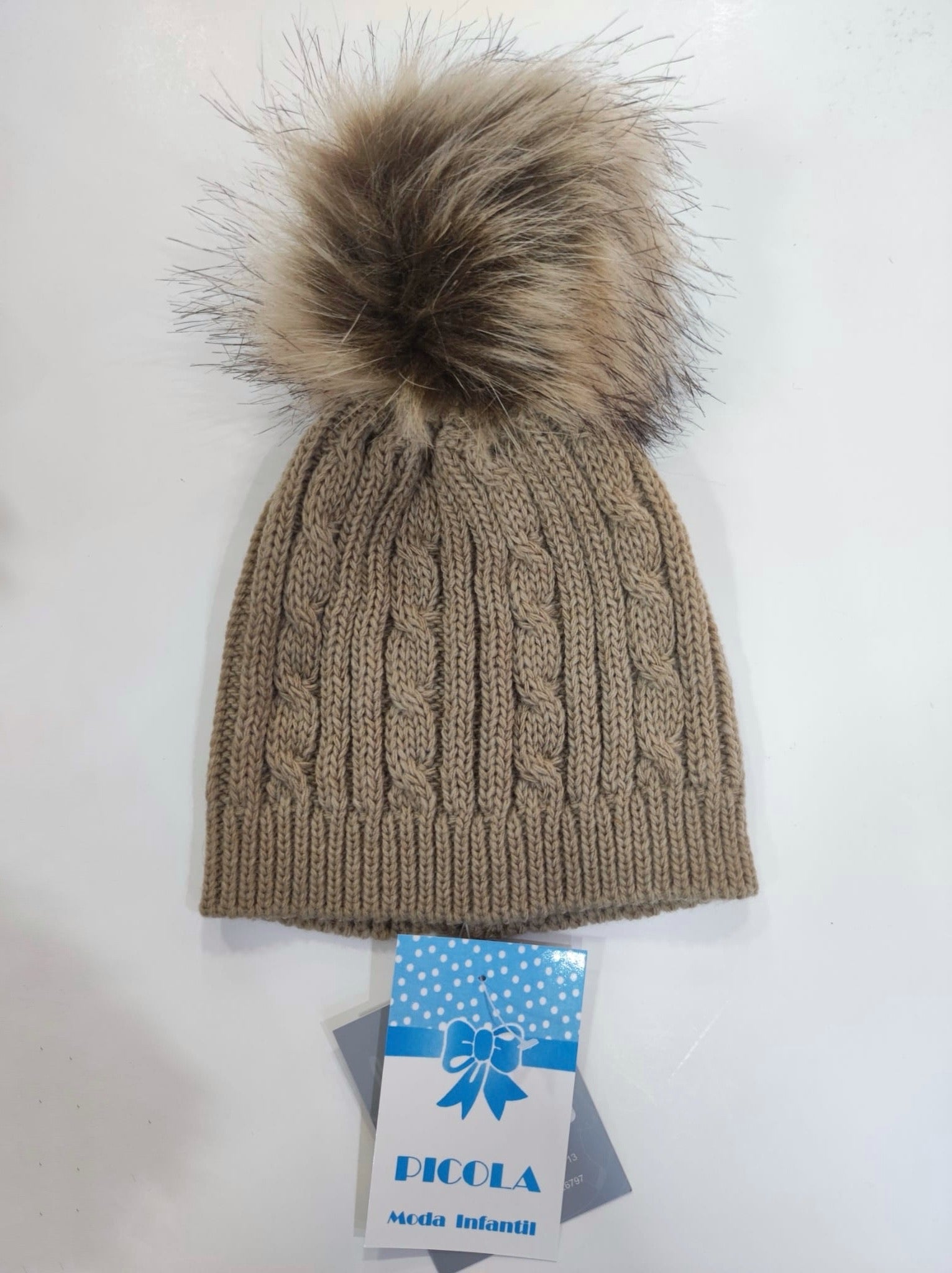 Gorro Pompón Lino